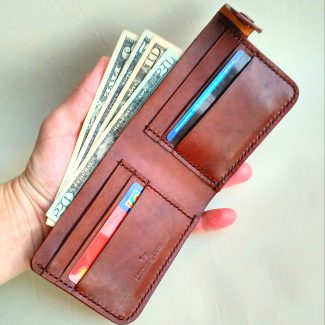 Кожаный кошелек для мужчины