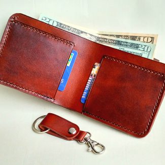 Кожаное портмоне