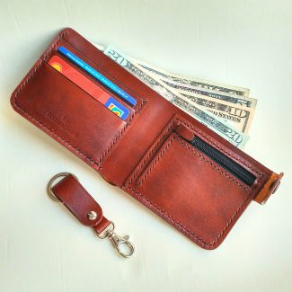 Strong men's leather wallets
